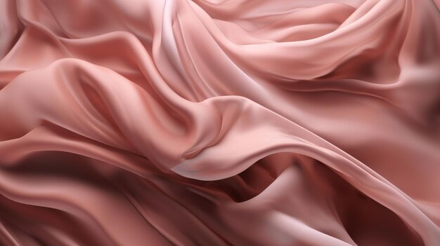 Pink fabric with a soft wave of light.