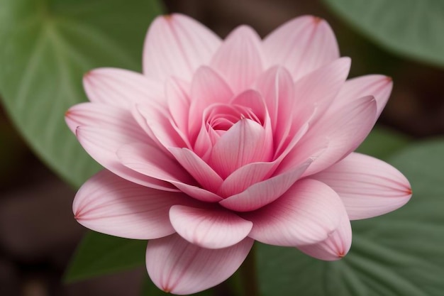 a pink flower with a pink center and the word quot petal quot on it