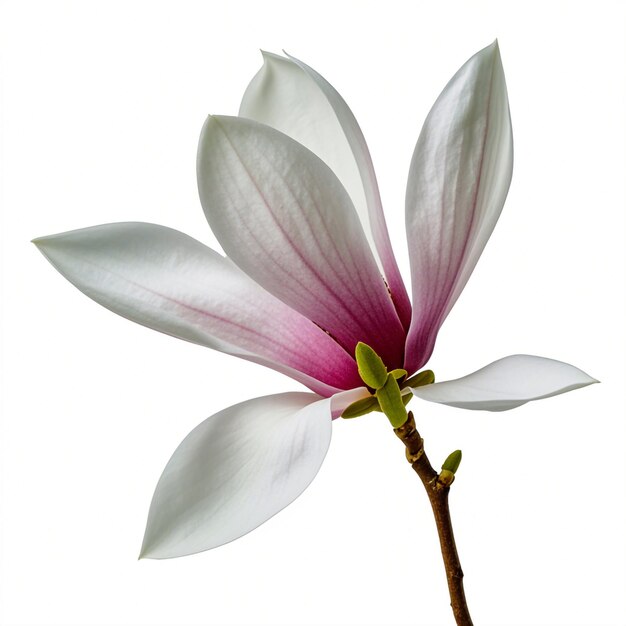 a pink flower with a white background and the word quot spring quot on it