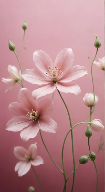 a pink flower with white petals and the words quot pink quot on the bottom