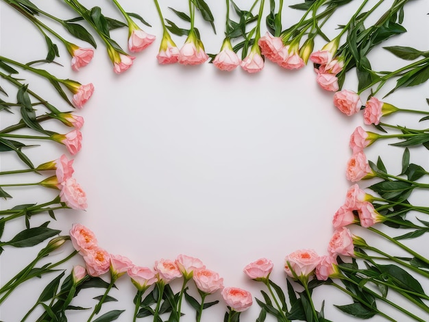 a pink flower wreath with the word love on it