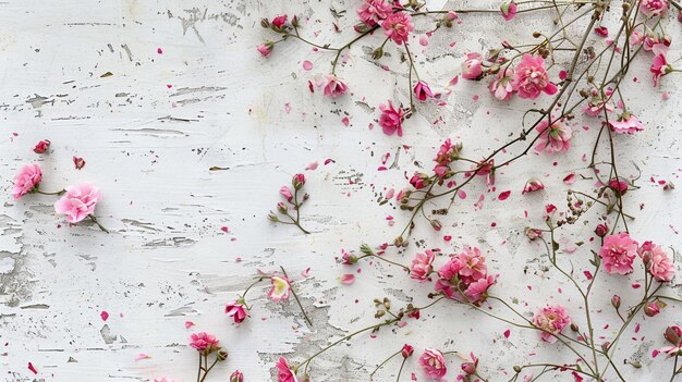 pink flowers on a white background with the words quot i love you quot