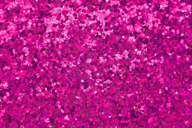 Pink glitter background.