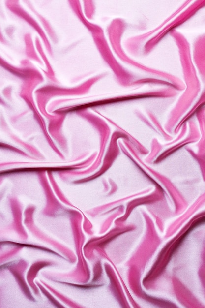 Pink glossy detailed abstract fabric texture background