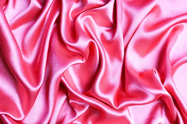 Pink glossy detailed abstract fabric texture background