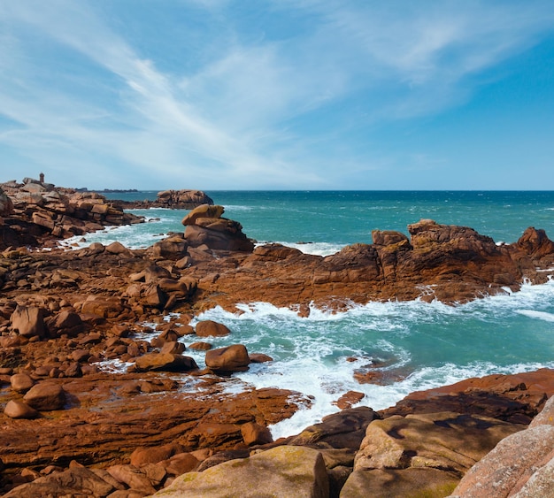 The Pink Granite Coast Brittany France