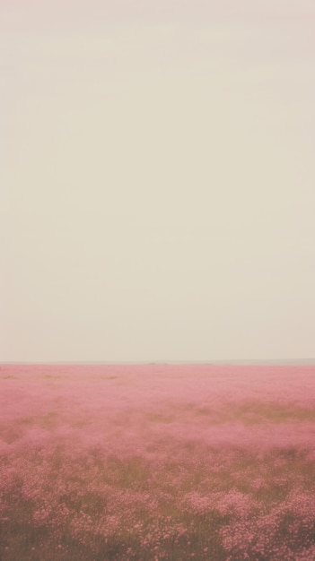 Photo pink grassland outdoors horizon nature