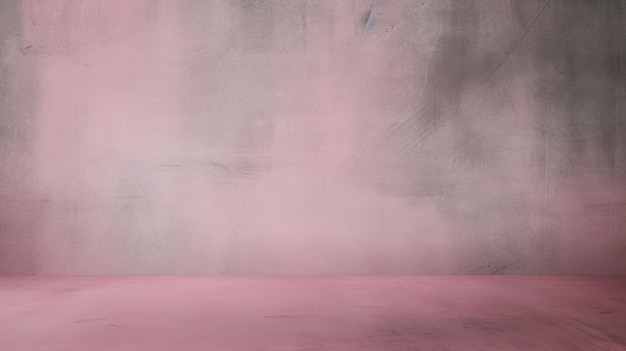 Photo pink gray floor