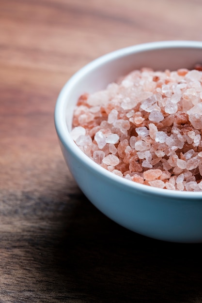 Pink himalayan salt