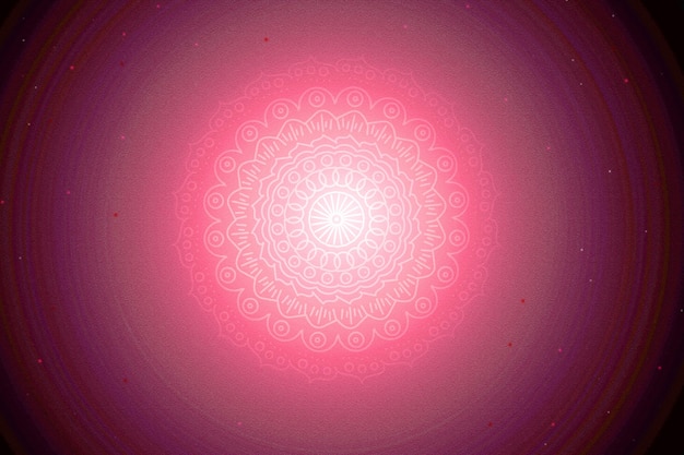 Pink mandala concept abstract background