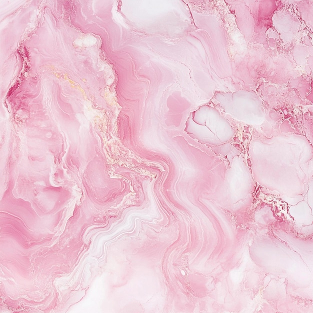 Pink Marble Texture Minimalist Pastel Trend CloseUp View