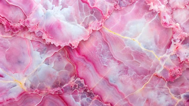 Pink Onyx Crystal Marble Texture with Icy Colors Polished Quartz Stone Background It Can Be Used For InteriorExterior Home Decoration and Ceramic Tile Surface Wallpaper