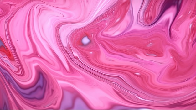 Pink paint background with a swirl pattern