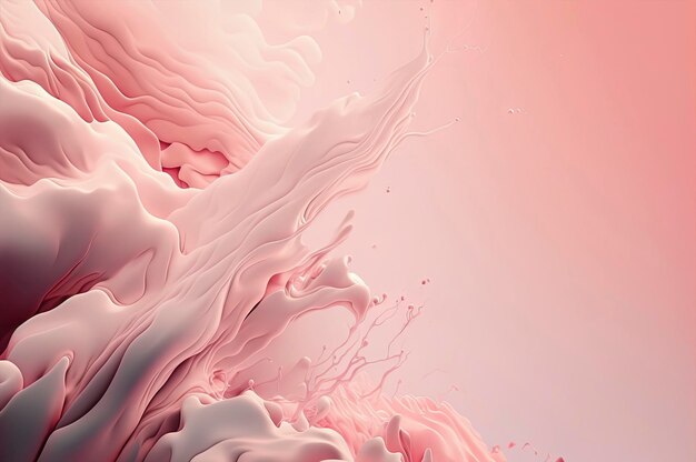 Pink pastel abstract wave wallpaper