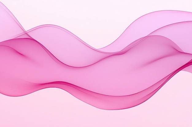 Photo pink and pink wavy material with a pink background