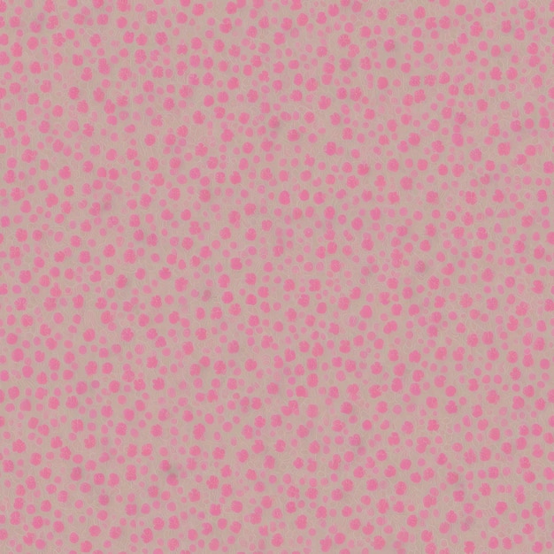 A pink polka dot pattern with small pink dots.