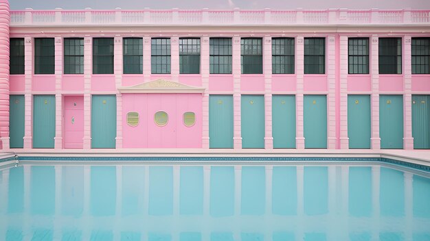 Pink pool dream Ai