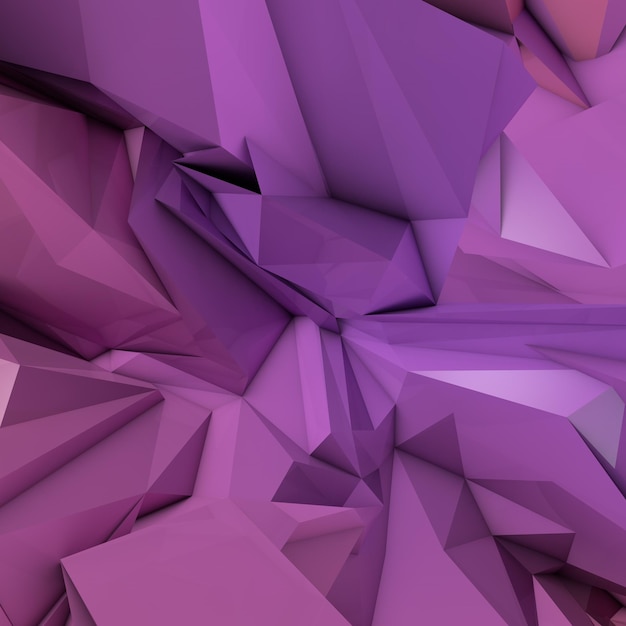 A pink and purple background with a pattern of triangles.