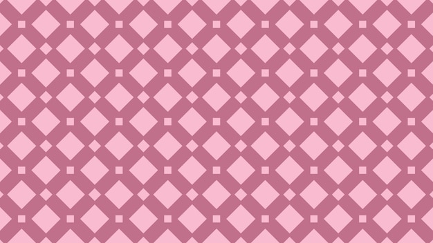 A pink and purple geometric pattern with diamonds.