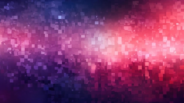 Pink to Purple Polygonal Mosaic Background