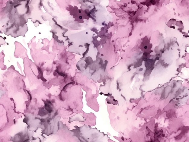 A pink and purple watercolor background that is printed in the color of the year 2019.