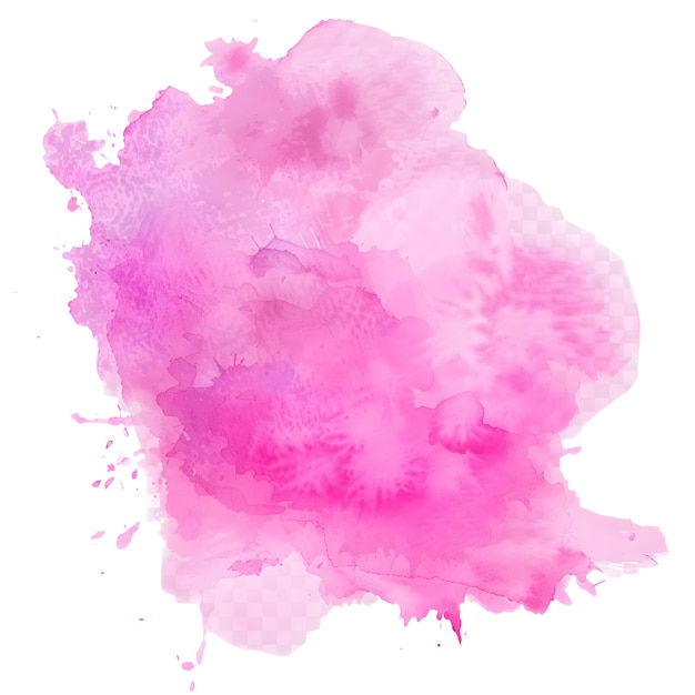 Photo a pink and purple watercolor painting of pink and purple watercolors