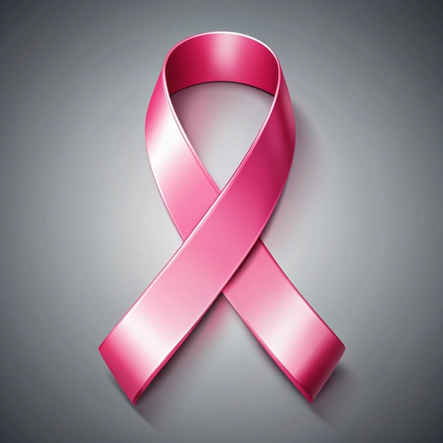 pink ribbon background of breast cancer