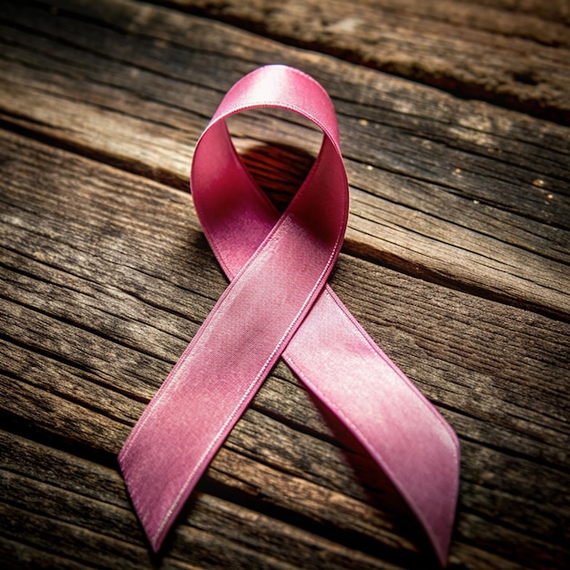 pink ribbon background of breast cancer