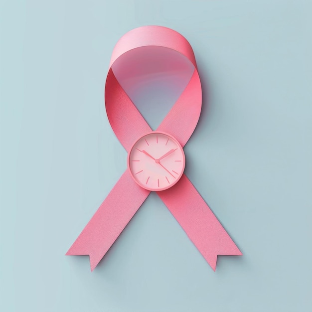 Pink Ribbon Symbol of Hope and Strength