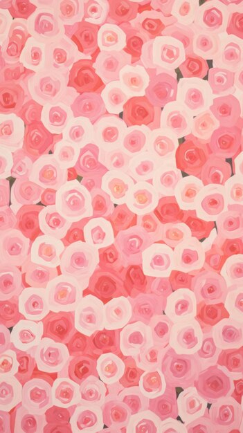 Pink rose pattern backgrounds flower