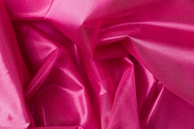 Pink  silk fabric background