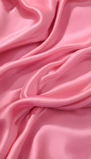 Pink silk fabric texture