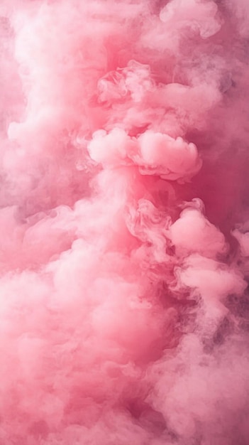 Photo pink smoke background