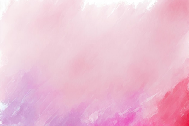 Pink smudge watercolor background Illustration Generative AI