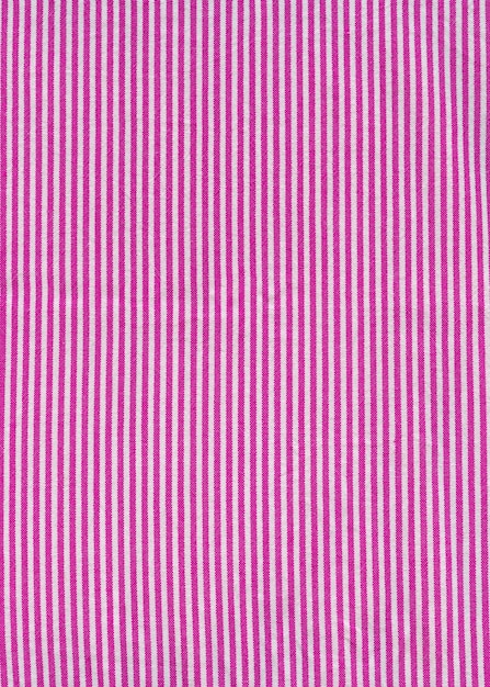 Pink striped tablecloth background texture. Fabric wallpaper