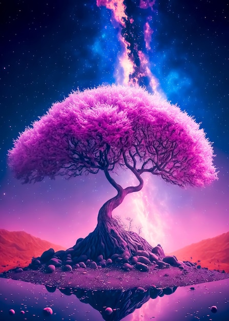 Pink Tree