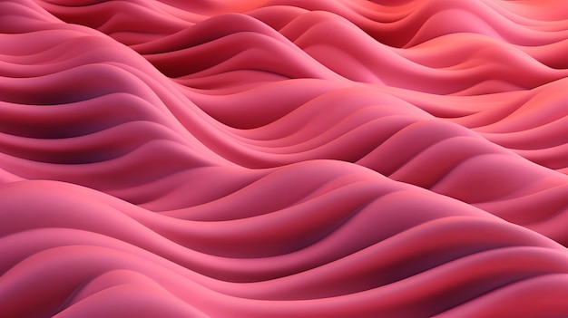 Pink Undulating lines shape a Colorful speculative foundation Creative resource AI Generated