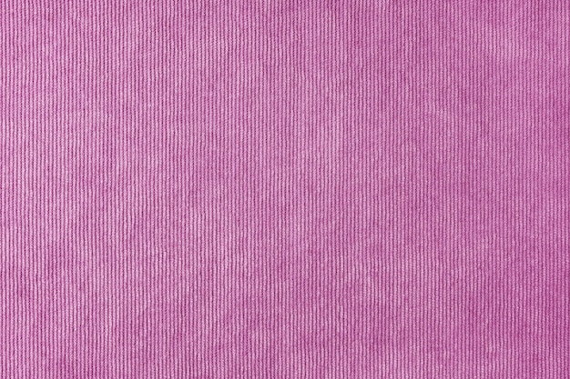 Pink velveteen upholstery fabric texture background