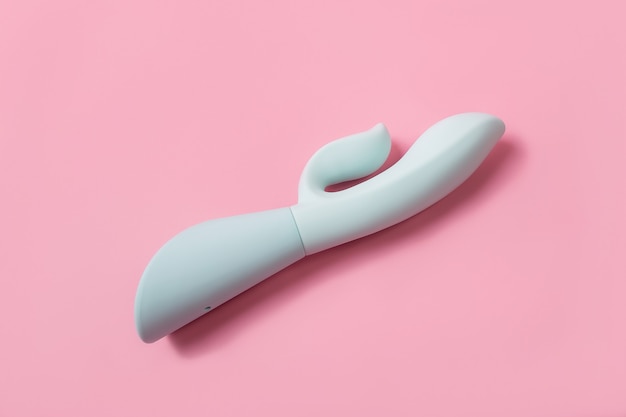 On a pink wall sex product, a toy for adults