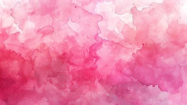 Pink Watercolor Abstract Background