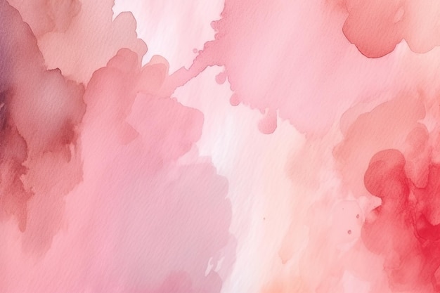 Pink watercolor abstract background