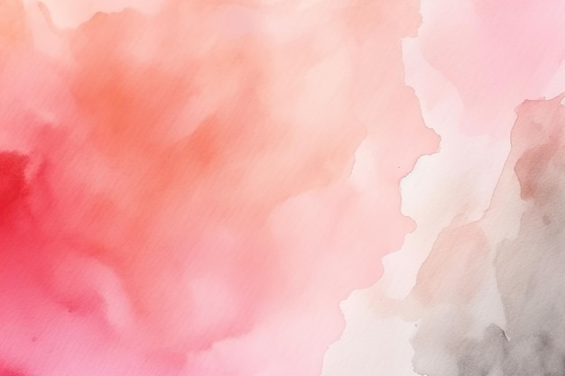 Pink watercolor abstract background