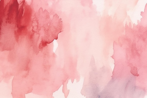 Pink watercolor abstract background