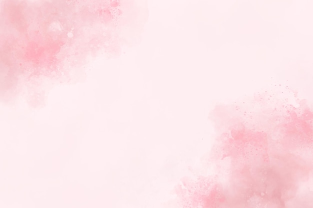 Pink watercolor background abstract texture with color splash design