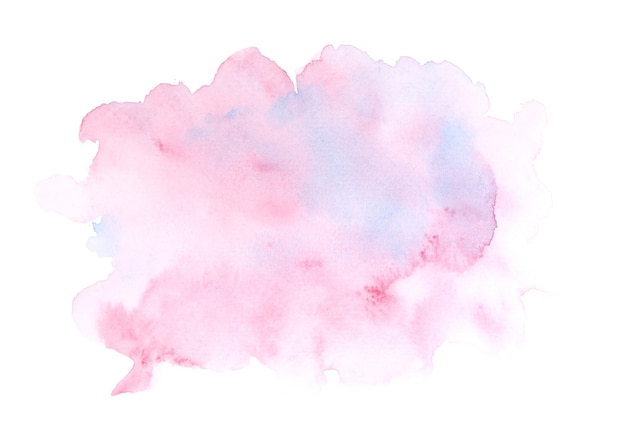 pink watercolor paint on paper background