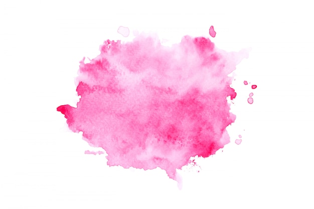 pink watercolor stain shades paint stroke background