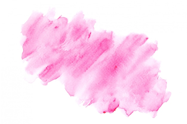 pink watercolor with colorful shades paint stroke background