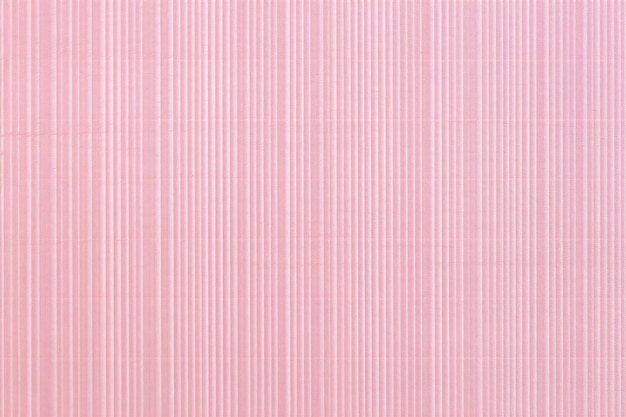 Pink and white fabric texture background with stripe pattern and copy space