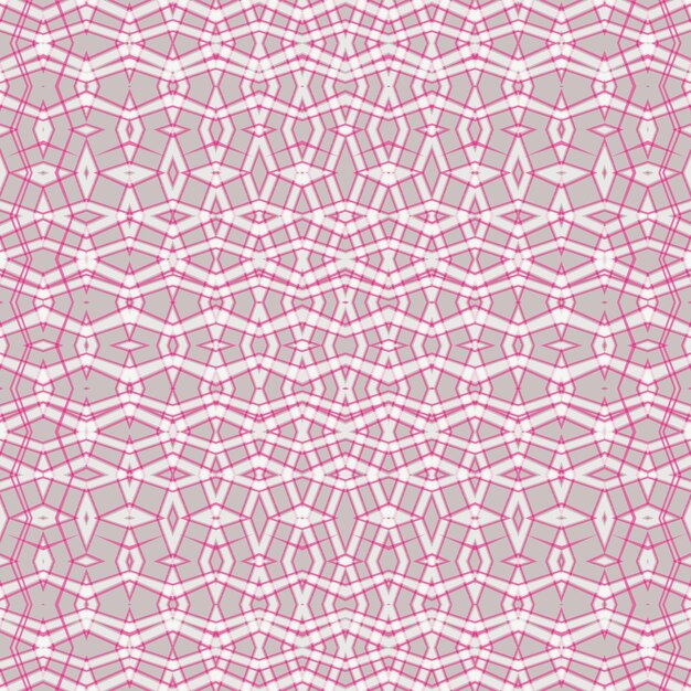 Pink and white geometric pattern with the lines.