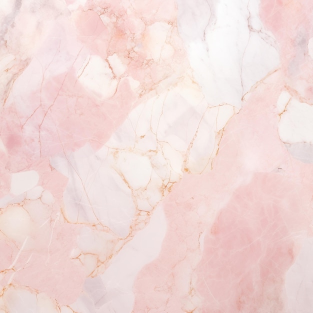 Photo a pink and white marble floor with a pink and white pattern